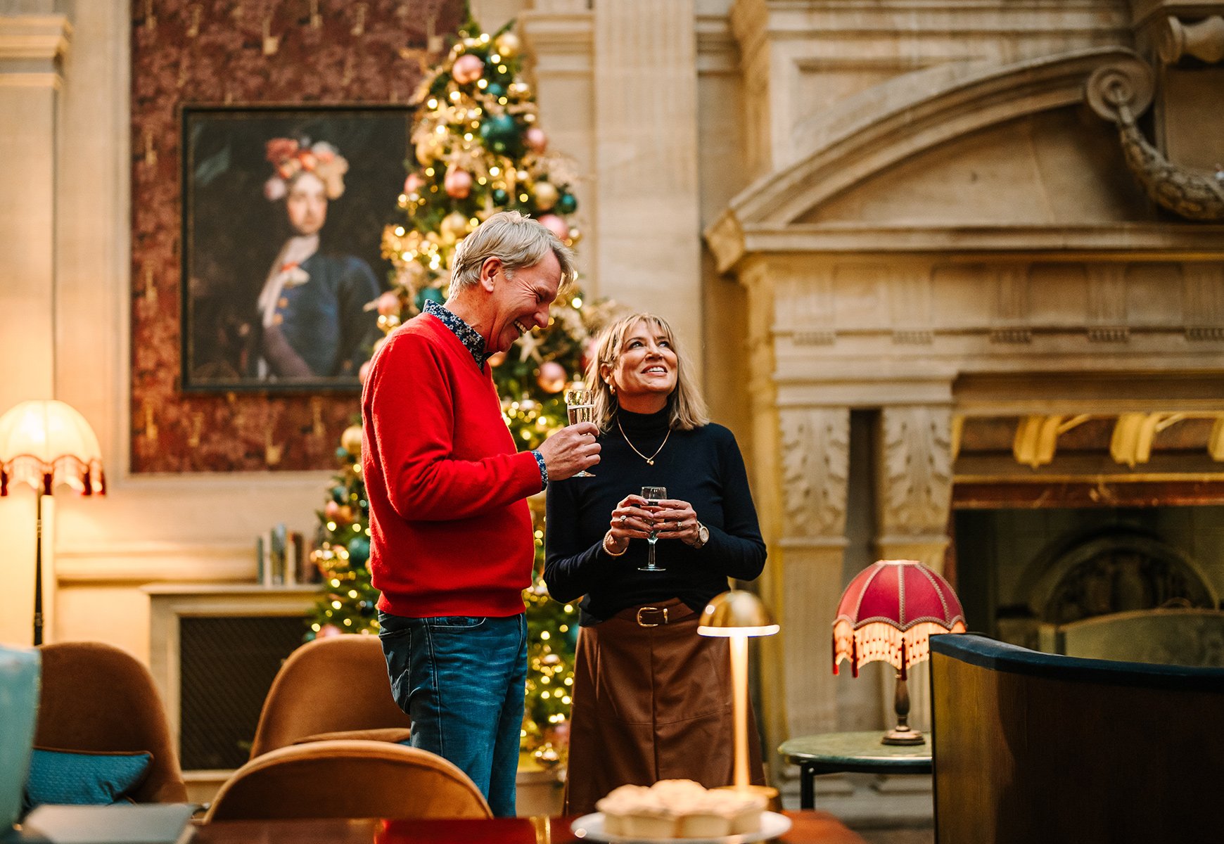 Enjoy a welcome drink and light snack when you arrive for your festive break at a Warner Hotel