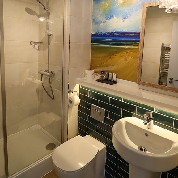 A refurbished bathroom at Norton Grange